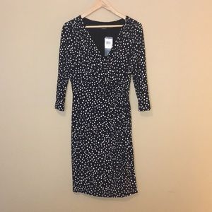 Ralph Lauren polka dot wrap dress